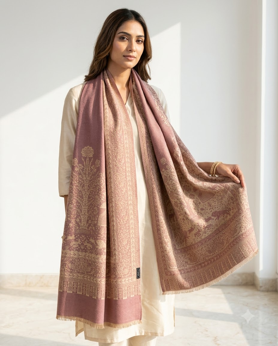 Shajar Reversible Stole