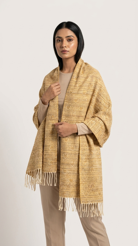Sneh Warm Knitted Stole
