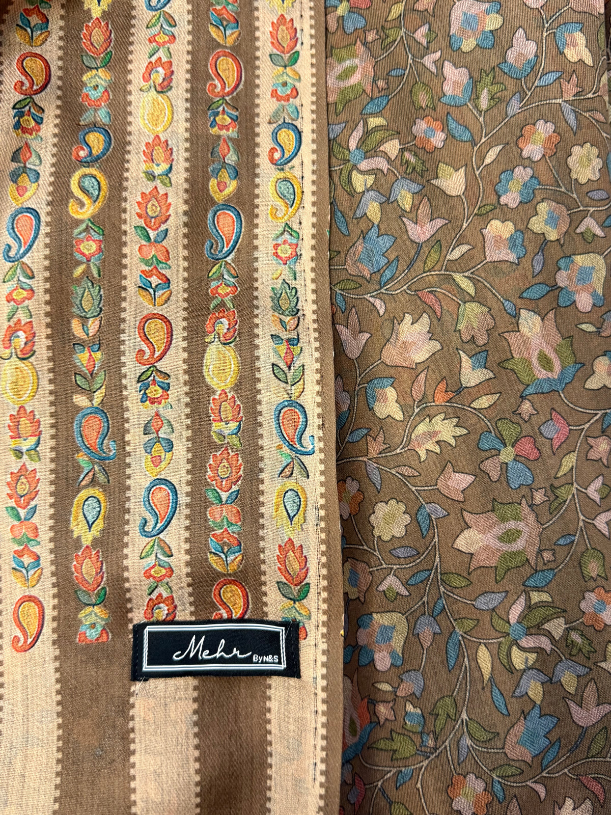 Kissa Reversible Fine Wool Stole