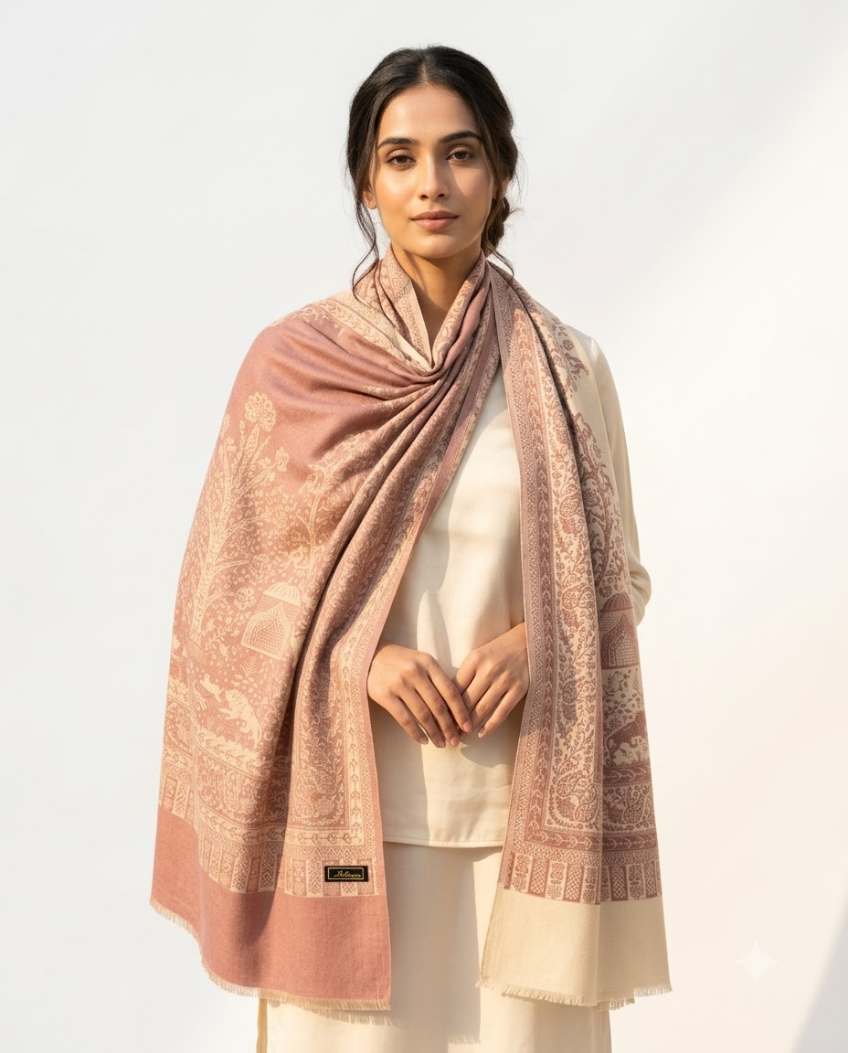 Shajar Reversible Stole