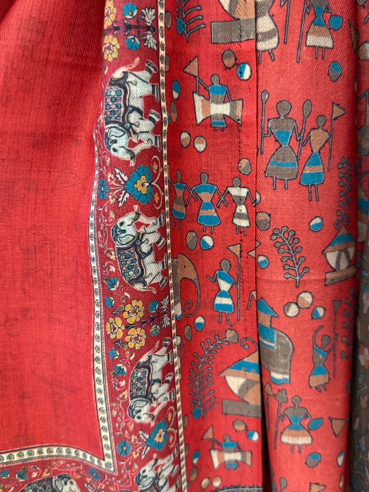 Kissa Reversible Fine Wool Stole
