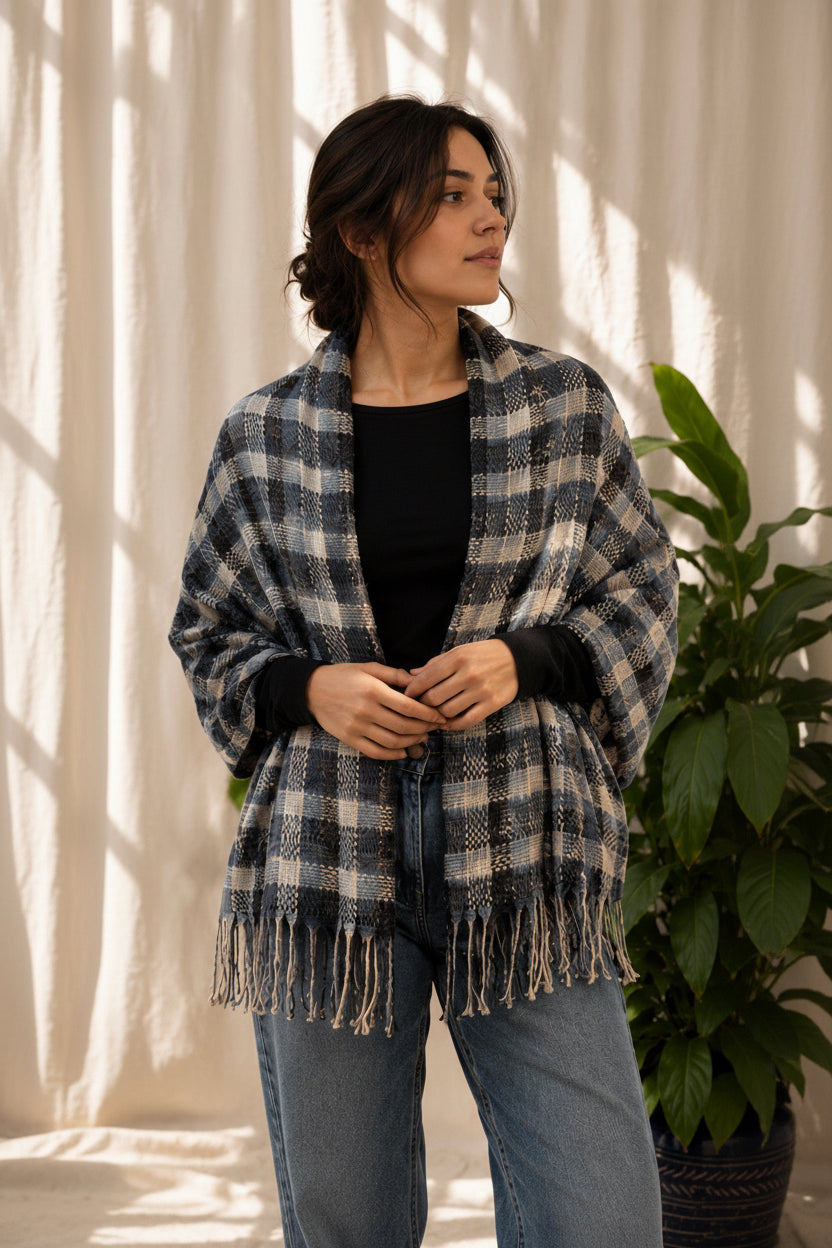 Check Warm Stole